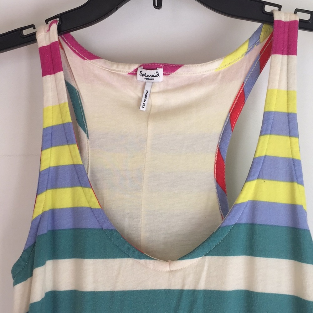 Splendid size M striped cotton dress